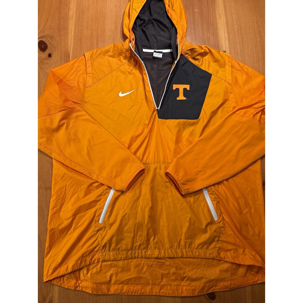 Nike Tennessee Volunteers Men's 3XL Orange Hooded Pullover Windbreaker Jacket